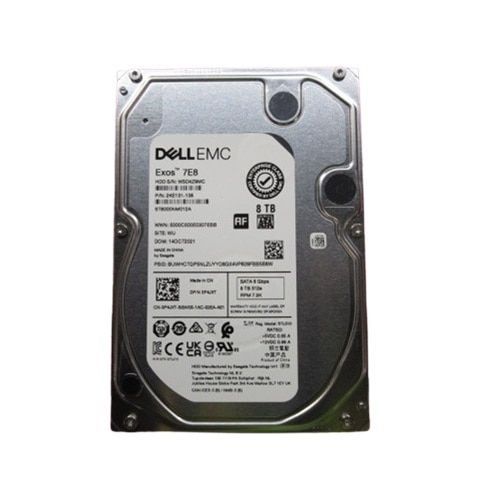 DELL 400-BRDB disco rigido interno 8 TB 7200 Giri/min 3.5 Serial ATA III (Dell - Kit Cliente - HDD - 8 TB - 512e - interno - 3.5 - SATA 6Gb/s - 7200 rpm)Dell5397184994221400-BRDB