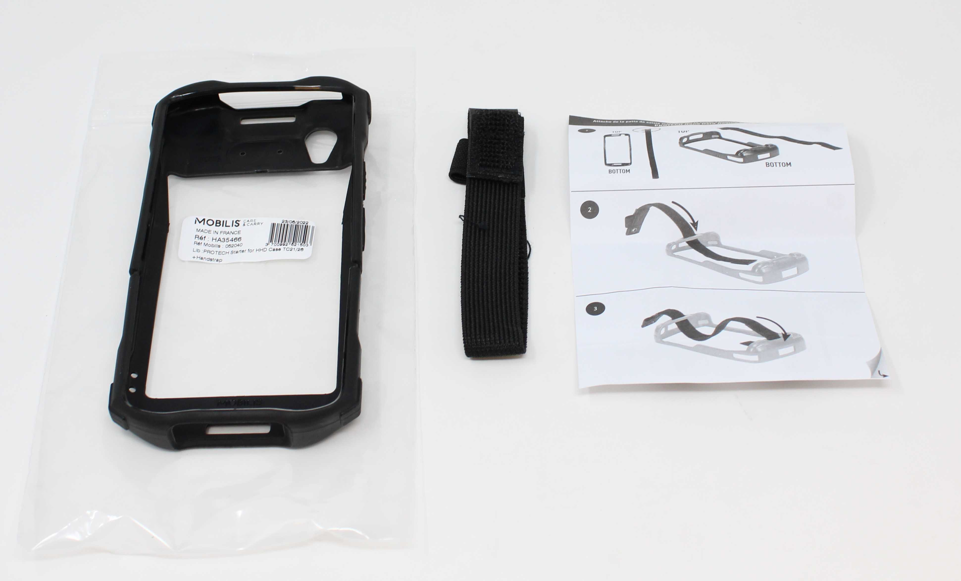 Zebra Protection case, incl.: hand strap, fits for: TC21, TC26