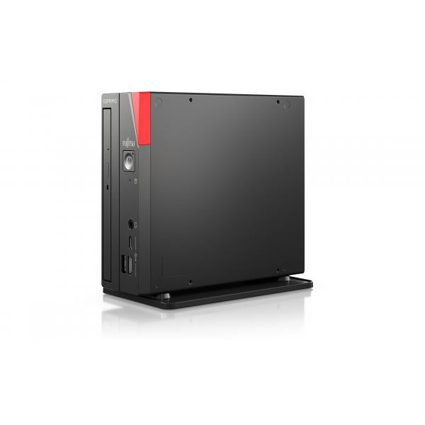 Fujitsu ESPRIMO G6012 Intel Core i5 i5-12500T 8 GB DDR4-SDRAM 256 GB SSD Windows 11 Pro UCFF Mini PC Nero, Rosso (Fujitsu ESPRIMO G6012 Intel Core i5-12500T 8GB 256GB Windows 11 Pro Desktop PC) - Versione UK