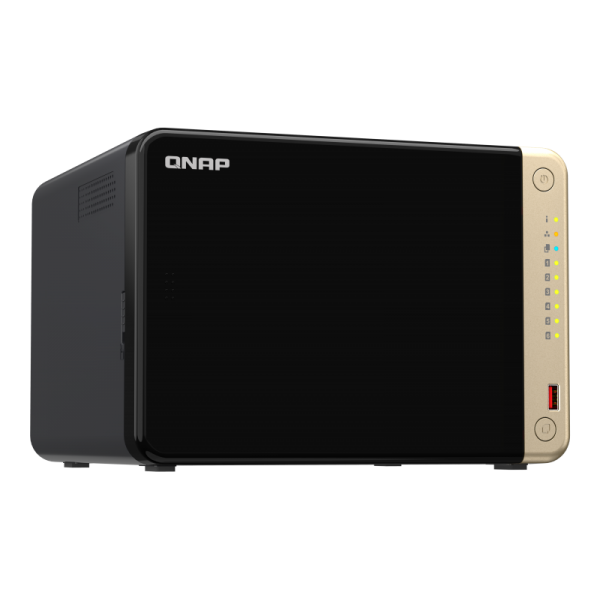 TS-664-8G 6BAY 8GBDDR4 2X2.5GBE 2X USB3.2 GEN II-A 120 W ADAP