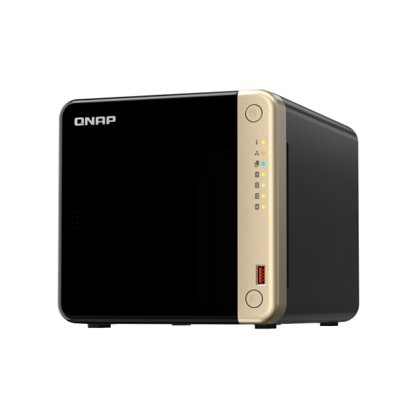 TS-464-8G 4BAY 8GBDDR4 2X2.5GBE 2X USB3.2 GEN II-A 90 W ADAP