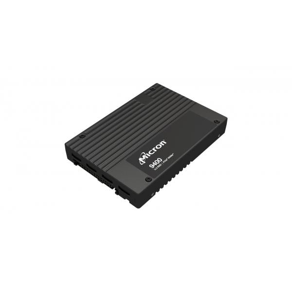 Micron 9400 MAX 12800GB NVME U.3 (12.8TB Micron 9400 MAX U.3 NVMe 15mm Enterprise SSD)