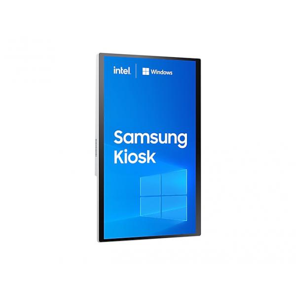 KM24C KIOSK MONITOR 24IN TOUCH W10 LETTORE QR CODE AND CARD