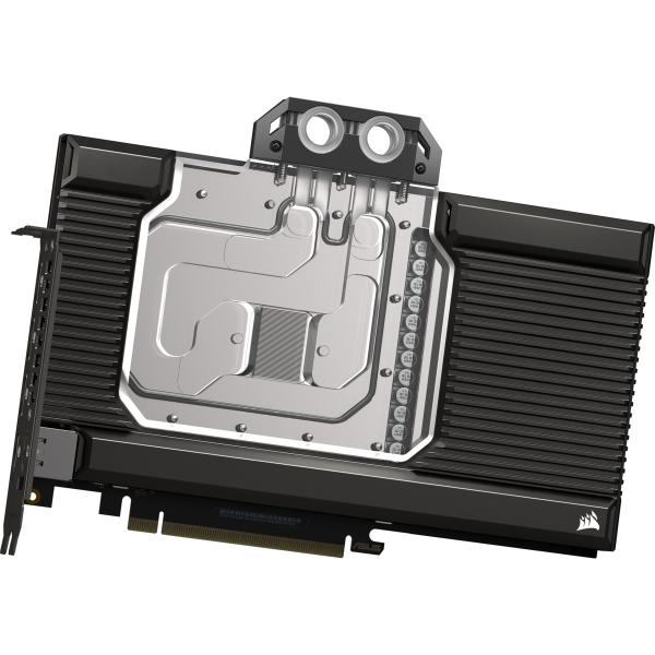 Corsair Hydro X XG7 RGB 40-SERIES STRIX/TUF Blocco d'acqua + piastra posteriore (Corsair Hydro X Series XG7 RGB 4080 ASUS STRIX/TUF Series Graphics Card Water Bl)