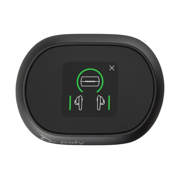POLY Voyager Free 60+ Auricolare Wireless In-ear Ufficio Bluetooth Nero (POLY VOY FREE60+-M +BT700 +TCH CASE)