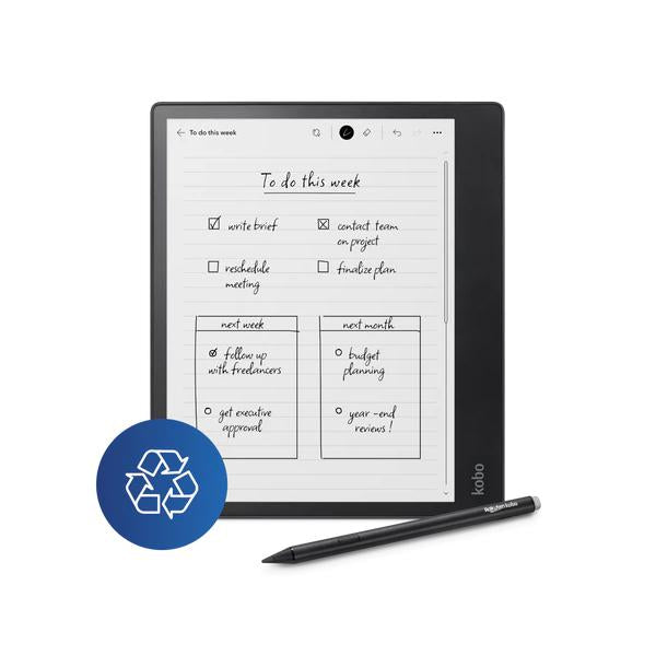 KOBO ELIPSA 2E BLACK BUNDLE 10.3IN 227 PPI 1404 X 1872 32GB