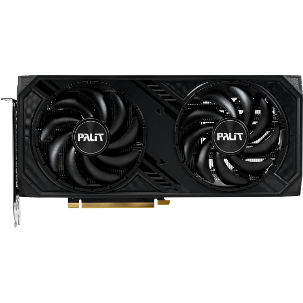 Palit NED4070019K9-1047D scheda video NVIDIA GeForce RTX 4070 12 GB GDDR6X (Palit RTX4070 DUAL PCIe4 12GB DDR6X HDMI 3 DP 2475MHz Clock RGB Lighting)