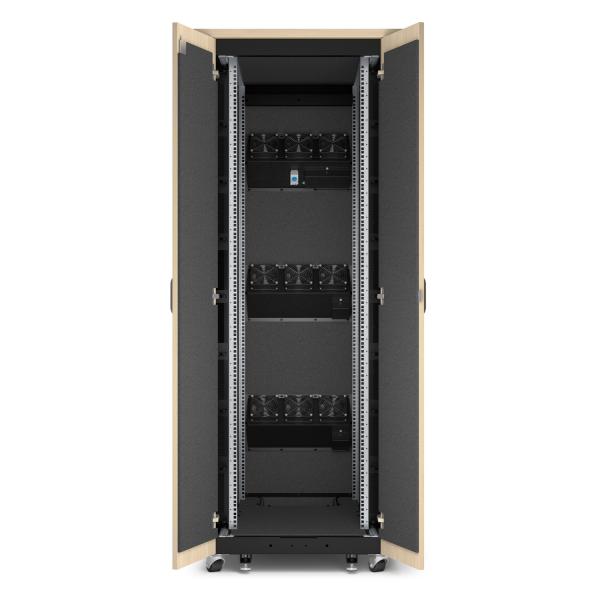 APC NETSHELTER SOUNDPROOF SERVER RACK 38U 230V 1863H X 750