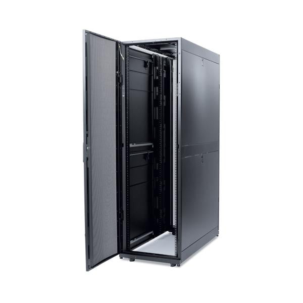 NETSHELTER SX 42U/600MM/1200MM ENCLOSURE W/ROOF AND SIDES BLACK