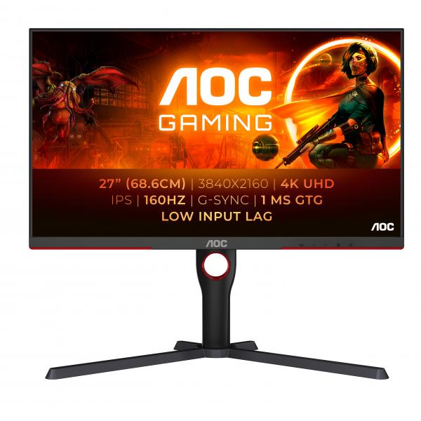 U27G3X/BK 27IN IPS 3840X2160 16:9 1000:1 1MS HDMI/DP/USB