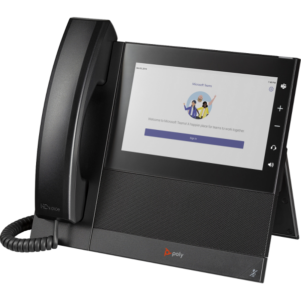 POLY CCX 600 telefono IP Nero LCD Wi-Fi (POLY CCX 600 BMP MS POE-E - )