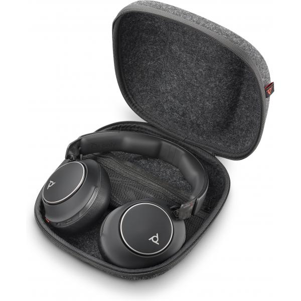POLY Voyager Surround 80 UC Auricolare Wireless A Padiglione Musica/Giornaliera USB tipo-C Bluetooth Nero (VOYAGER SURROUND 80 UC USB-C - USB-C/A ADAPTER VS80T BT700C BLK)