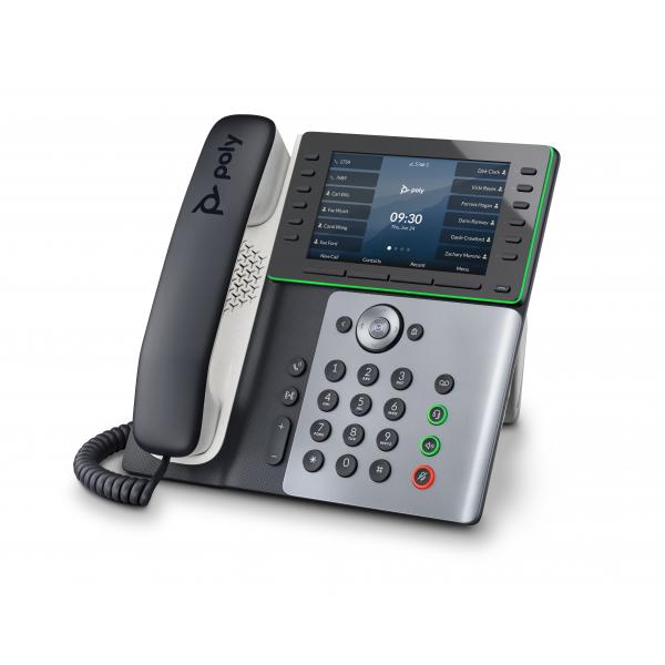 POLY Edge E550 telefono IP Nero 12 linee IPS Wi-Fi (POLY EDGE E550 IP PH POE-E - )