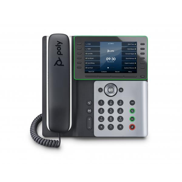 POLY Edge E550 telefono IP Nero 12 linee IPS Wi-Fi (POLY EDGE E550 IP PH POE-E - )