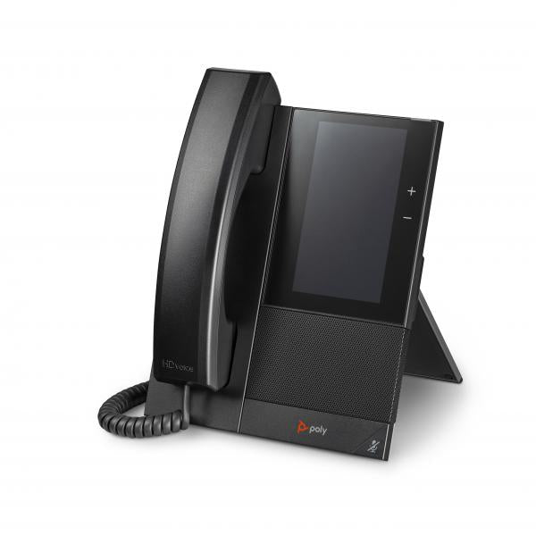 POLY CCX 505 telefono IP Nero 24 linee LCD Wi-Fi (CCX 505 MEDIA PHONE TEAMS POE - )