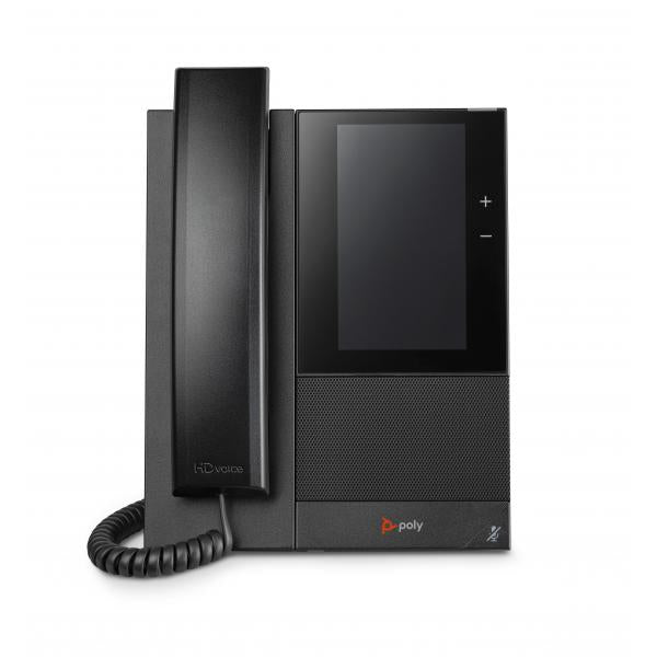 POLY CCX 505 telefono IP Nero 24 linee LCD Wi-Fi (CCX 505 MEDIA PHONE TEAMS POE - )