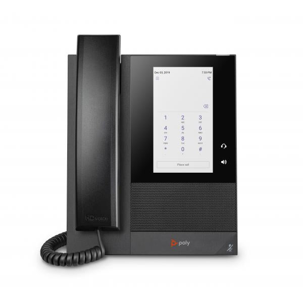 POLY CCX 400 telefono IP Nero 24 linee LCD (CCX 400 BUSINESS MEDIA PHONE - POE NO PSU)