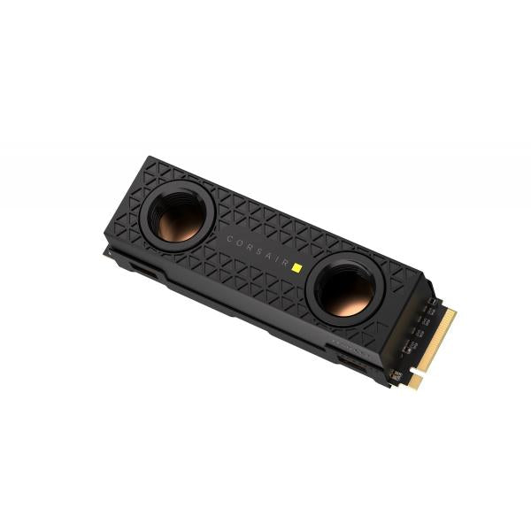 Corsair MP700 PRO Hydro X M.2 2 TB PCI Express 5.0 3D TLC NAND NVMe (Corsair 2TB MP700 PRO Hydro X Gen5 M.2 NVMe SSD w/ Water-Cooled Block M.2 2280 PCIe 5.0 R/W 12.4K/11.8K MB/s 1.5M/1.6M IOPS)