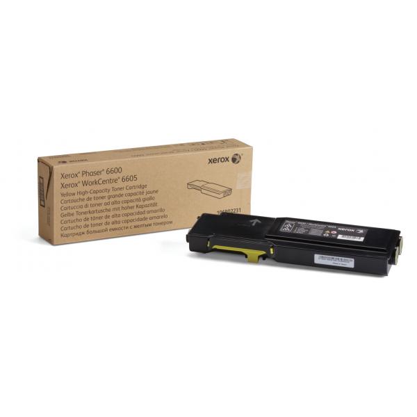 TONER GIALLO 6.000 PAGINE PER PHASER 6600 WC 6605