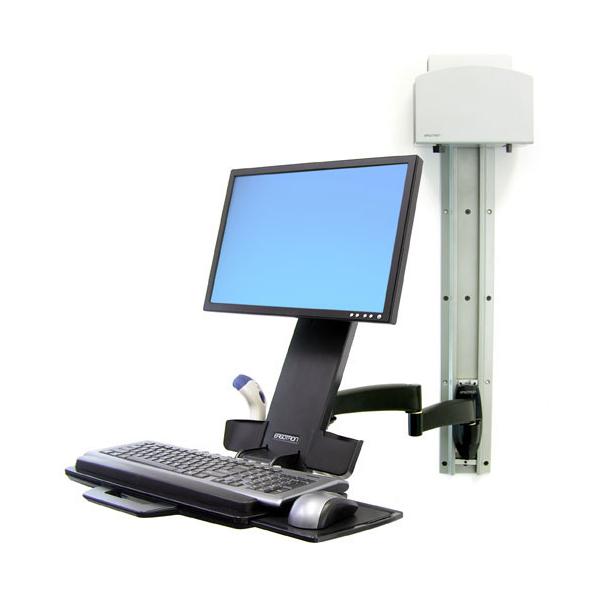 200 SERIES COMBO ARM WALL MOUNT BLACK