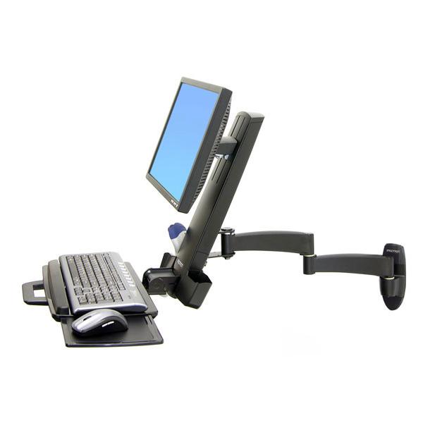 200 SERIES COMBO ARM WALL MOUNT BLACK