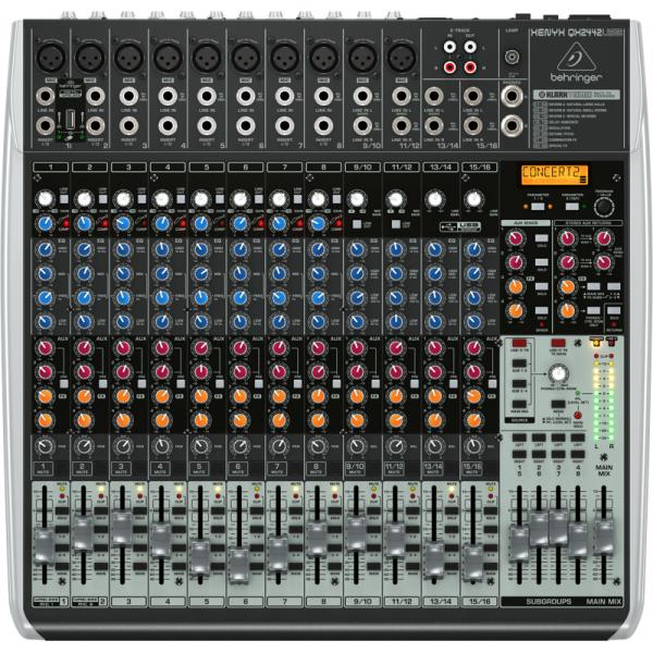 Behringer QX2442USB mixer audio 24 canali