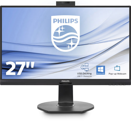 PHILIPS MONITOR 27 IPS FHD 5MS 350CDM, DP/HDMI WEBCAM, USB-C, PIVOT, MULTIMEDIALE