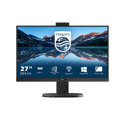 PHILIPS MONITOR 27 LED IPS 16:9 2560X1440 350 CDM, USB-C HUB, PIVOT, WEBCAM, HDMI/DP, MULT