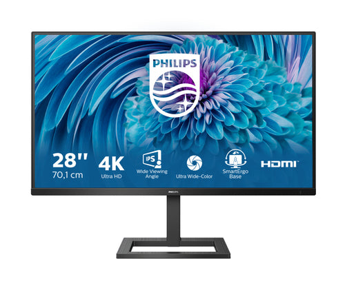 PHILIPS MONITOR 28 LED IPS 4K UHD 16:9 300 CDM, PIVOT, DP/HDMI, MULTIMEDIALE