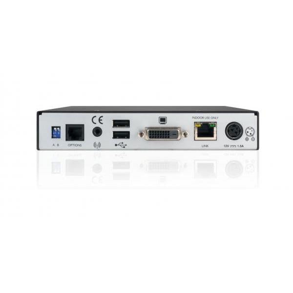 ADDER ADDERView DDX USR estensore KVM Ricevitore (View DDX User Station Adder - View DDX USR, Receiver, - ADDERView DDX USR, Receiver, Wired, 50 m, 1920 x 1200 pixels, Black, Metal - Warranty: 24M)