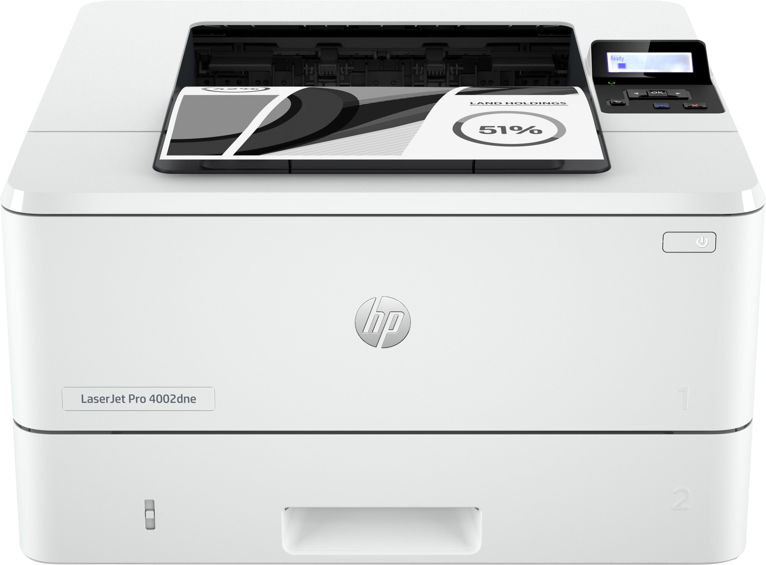 HP STAMP. LASER A4 B/N, LASERJET PRO 4002DNE, 40PPM, FRONTE/RETRO, USB/LAN, HP+