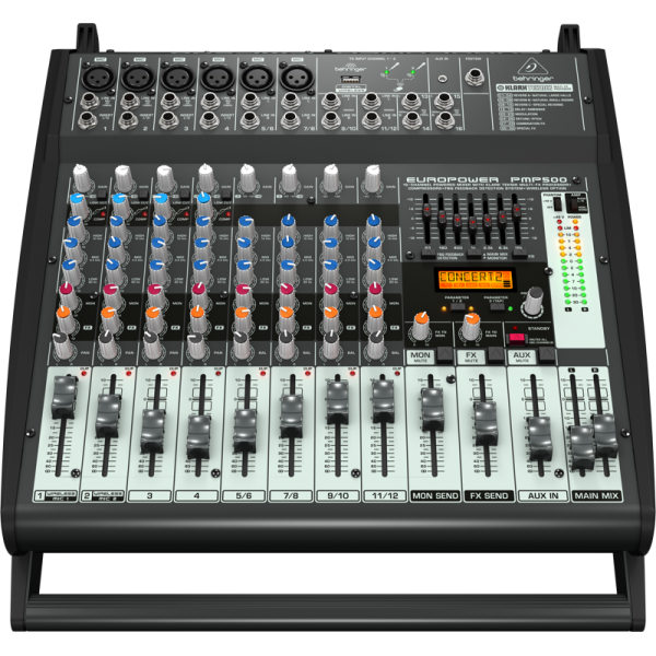 Behringer PMP500 12channels 20 - 20000Hz mixer audio