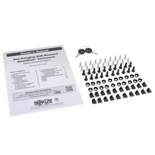 Tripp Lite SRW12UG rack 12U Da parete Nero (12U WALL MOUNT RACK ENCLOSURE - )