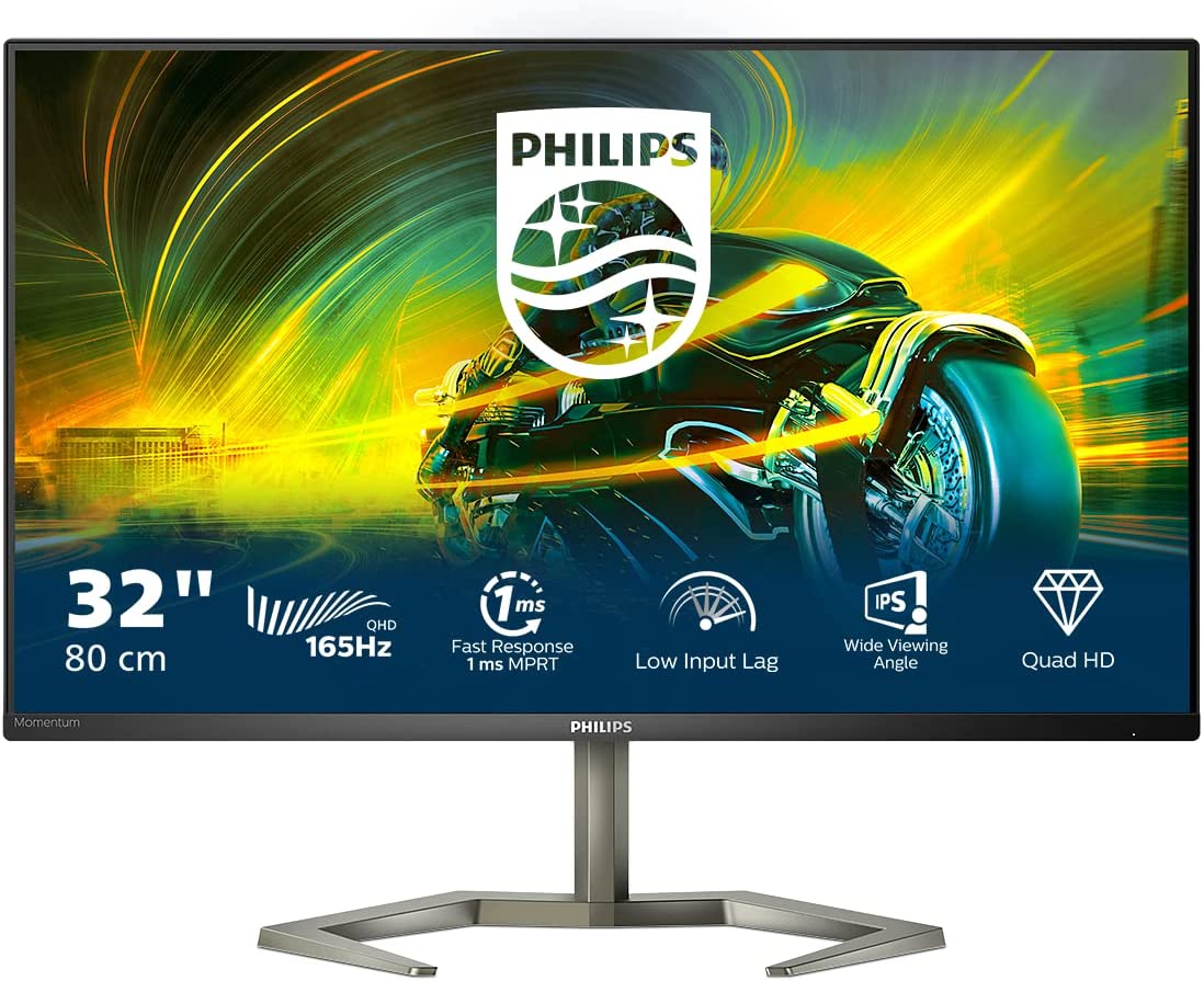 PHILIPS MONITOR 32 LED VA 16:9 2560x1440 1MS 165HZ 550 CDM, HDMI/DP, MULTIMEDIALE