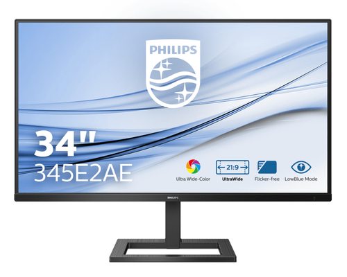 PHILIPS MONITOR 34 LED IPS 21:9 WQHD 4MS 300 CDM, DP/HDMI, PIVOT, MULTIMEDIALE