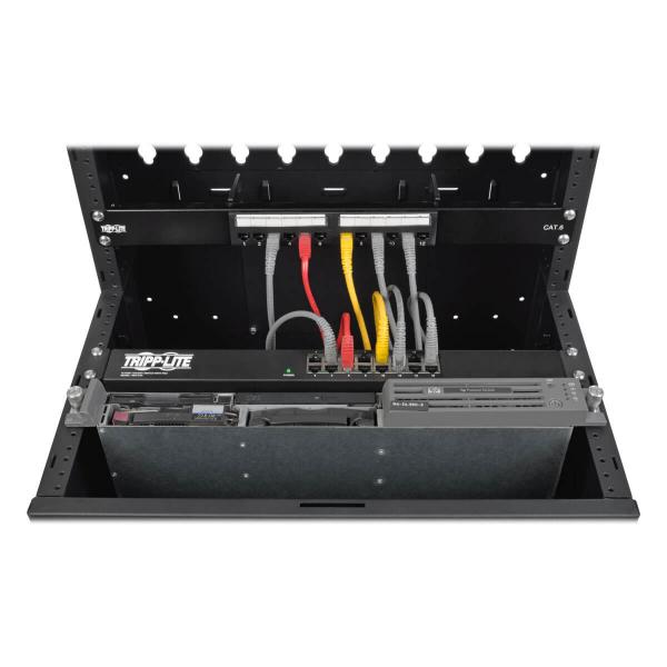 Tripp Lite SRWF12U38 rack 12U Rack indipendenti Nero (12U WALL MOUNT RACK ENCLOSURE - VERTICAL LOW PROFILE SERV CABIN)