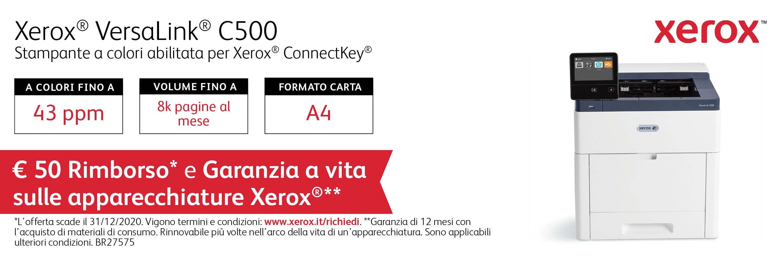 C50XMAGENTAEXTRACAPTONERCART (9 000PAGES)/FVLC500 VLC505