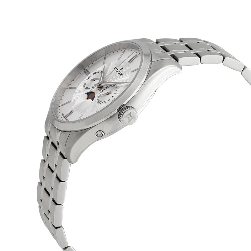 EDOX Mod. LES BEMONTS Moonphase Day Date
