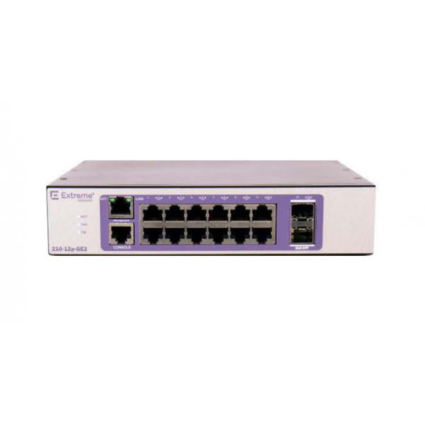 210-12P-GE2 10/100/1000BASE-T POE+ 2 1GBE