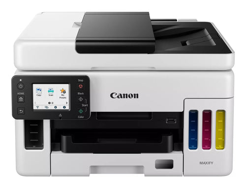 CANON MULTIF. INK A4 COLORE MAXIFY GX6050 24PPM, ADF, MEGA TANK, USB/LAN/WIFI - 3IN1 TS