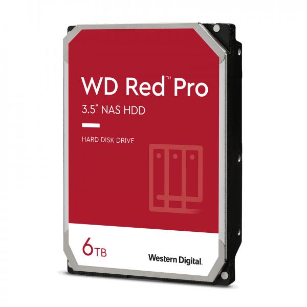 6TB RED PRO 256MB CMR 3.5IN SATA 6GB/S 7200RPM