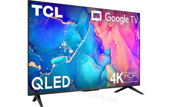 TCL SMART TV 55" QLED ULTRA HD 4K HDR ANDROID TV NERO