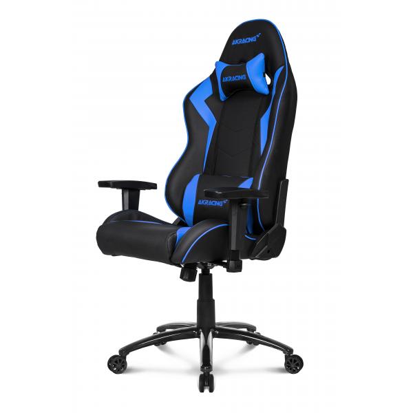 AKRacing SX Sedia da gaming per PC Sedia tappezzata Nero, Blu (CORE SX BLACK/BLUE - )