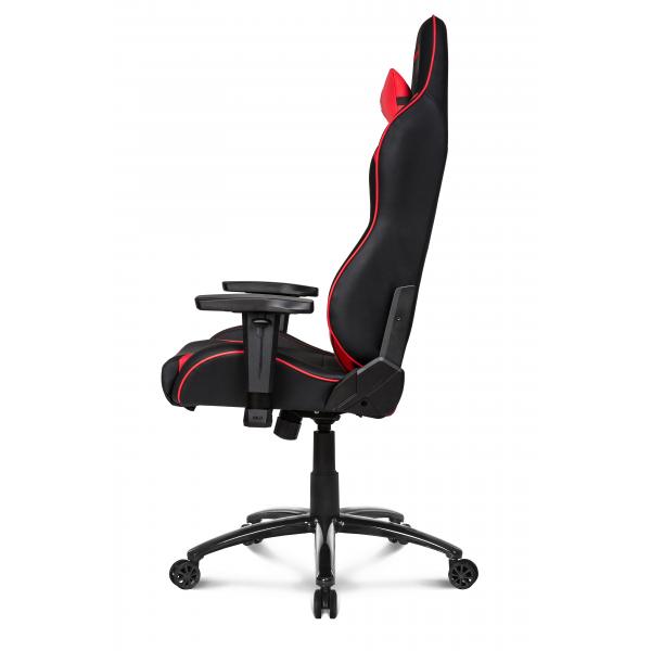AKRacing SX Sedia da gaming per PC Sedia imbottita tappezzata Nero, Rosso (CORE SX BLACK/RED - )