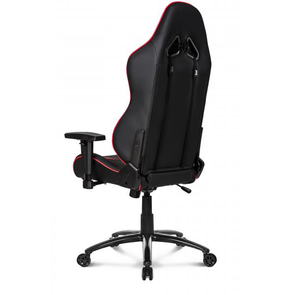 AKRacing SX Sedia da gaming per PC Sedia imbottita tappezzata Nero, Rosso (CORE SX BLACK/RED - )