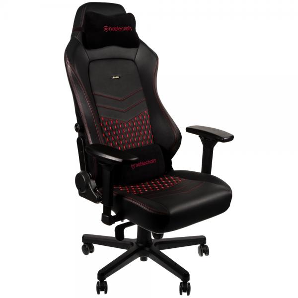 noblechairs HERO Gaming Chair, Vera Pelle - Nero/Rosso