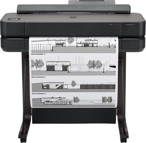 HP PLOTTER DESIGNJET T650 A1 24" USB/LAN/WIFI TAGLIERINA AUTOMATICA INCLUSO PIEDISTALLO