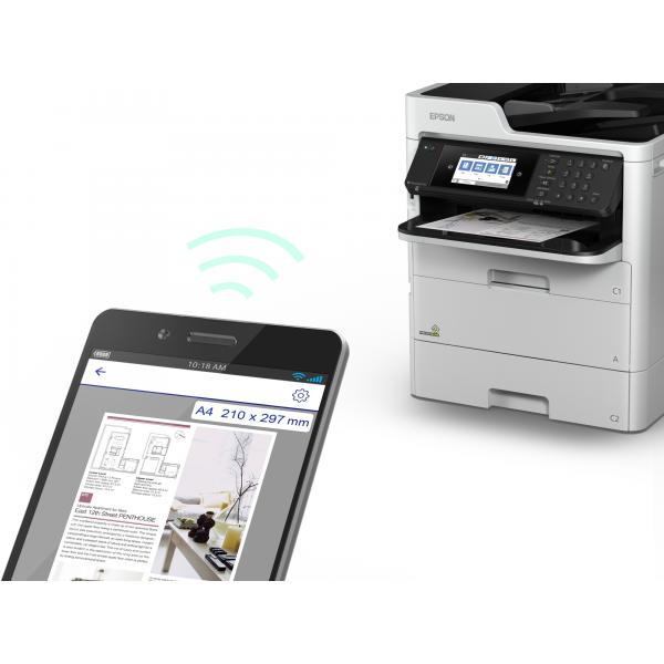 WORKFORCE PRO WF-C579RDTWF 4IN1 A4 30PPM WIFI AIO RIPS