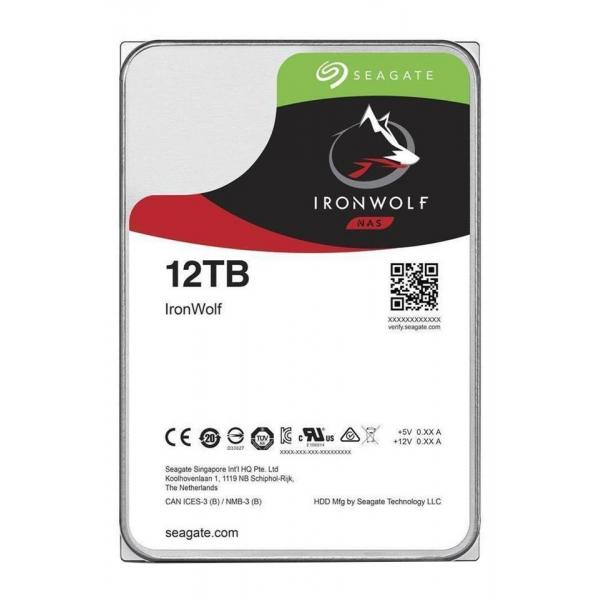 IRONWOLF 12TB NAS 3.5IN 6GB/S SATA 256MB
