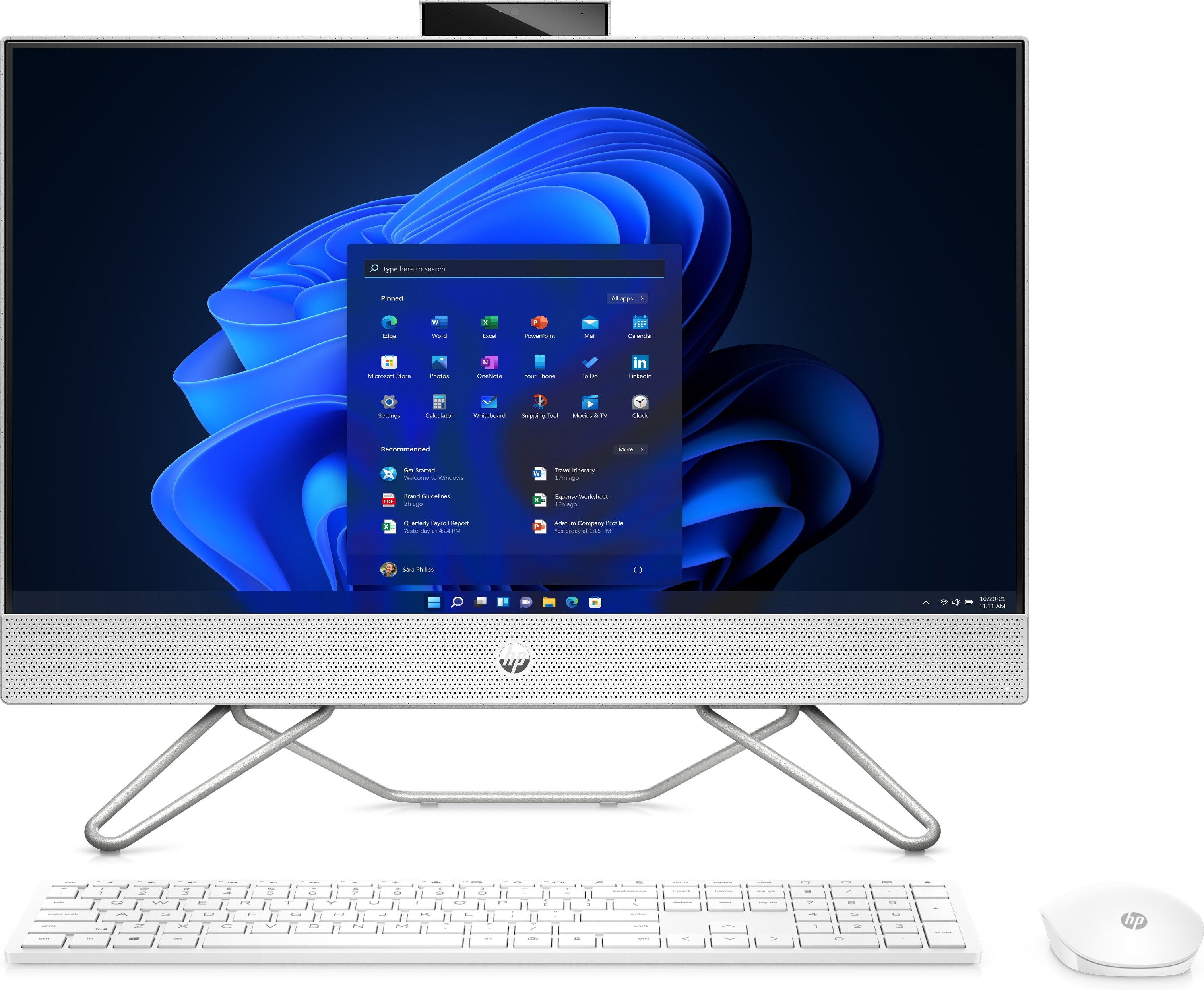 HP PC AIO 23,8" PROONE 240 G9 i5-1235U 8GB 256GB SSD WEBCAM WIN 11 PRO